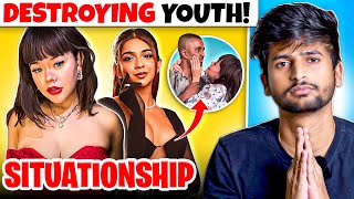 GEN Z CREATORS NORMALIZING THE MULTIBOYFRIEND LIFESTYLE AND RUINING YOUTH [upl. by Nylodnarb]