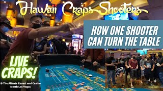 Live Craps Game How one Shooter can turn the table at the Aliante Casino in North Las Vegas [upl. by Pirri]