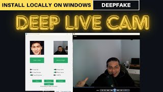 Install Deep Live Cam Locally for Realtime Face Swap [upl. by Aerehs]