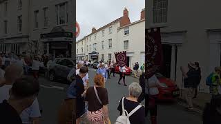 Warwick Folk Festival 2024  Saturday Morris dancers parade [upl. by Gannes610]