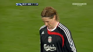 Fernando Torres Vs Arsenal UCL Away 02042008 HD 1080i By YazanM8x [upl. by Atinele]