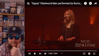 first time hearing rumours of Fleetwood mac  gypsy reaction [upl. by Alaunnoif539]