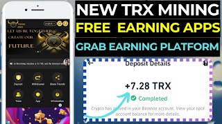 New TRON Earning Apps  TRX Mining Website in 2024  Free TRX Earning Website  TRONERA [upl. by Ahsyen]