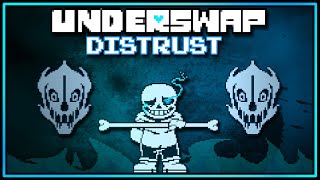 Distrust Sans Fight Phase 1  UNDERTALE Fangame  SSCs Take [upl. by Yorel442]