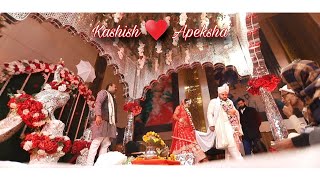 Kashish  Apeksha  Wedding Story [upl. by Airtina]