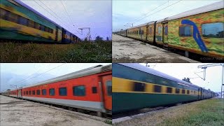 ALL iN ONE  RAJDHANI DURONTO GARIB RATH YUVA amp PREMIUM TRAINS [upl. by Thorin]