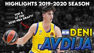 DENI AVDIJA WASHINGTON WIZARDS 1920 SEASON HIGHLIGHTS  1 International Prospect NBA Draft 2020 [upl. by Antonin]