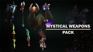 Mystical Weapons Pack Cinema 4D [upl. by Allenrac999]