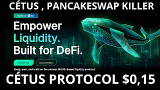 CÉTUS PROTOCOL PANCAKESWAP KILLER SUI DEX REGARDEZ VITE LA VIDÉO sui cetus dex crypto [upl. by Enohpets]