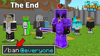 How I Ban All Players From This Minecraft SMP  End of Lapata SMP S317 [upl. by Animahs]