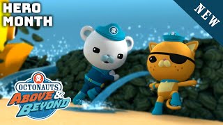 Octonauts Above amp Beyond  Big Rescues 🌊🦸  Hero Month  Season 2  Kidzuko [upl. by Ydnerb343]