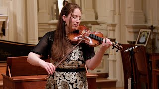 Biber Passacaglia  Augusta McKay Lodge baroque violin quotThe Guardian Angelquot Mystery Sonatas 8K [upl. by Clothilde302]