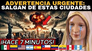 LA VIRGEN MARÍA HOY ¡MILLONES DE PERSONAS NECESITAN SER AVISADAS URGENTEMENTE ¡PROFECÍA CUMPLIDA [upl. by Myers]