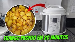 Como Preparar Frango em 20 Minutos Na Panela De Pressão Elétrica  Electrolux PCC21 [upl. by Aisereht]