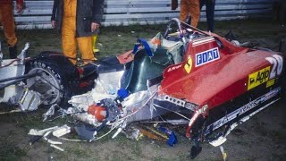 Didier Pironi Crash RARE Aftermath Angle [upl. by Eaj]