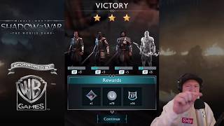 Shadow Of War Mobile First Look Gameplay [upl. by Ativoj990]