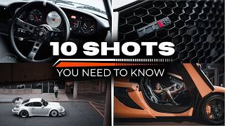 Only Experts Know These 10 Car Photography Shots [upl. by Gratianna889]