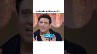 Govinda ko goli kisne mari 😅 govinda kapilsharma comedy funny shilpashetty shorts ytshorts [upl. by Emmye878]