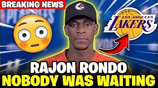 💣😱 BOMB NOBODY EXPECTED THIS RAJON RONDO ANNOUNCED FOR LAKERS LAKERS NEWS TODAY [upl. by Deerdre]