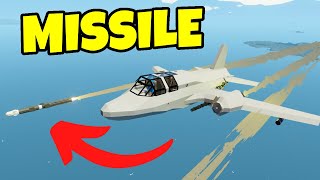 Missiles amp Bombs Added  Ultimate Fighter Jet Stormworks 5 [upl. by Justen]