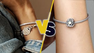 Pandora vs Tiffany Charm Bracelets Which is the Perfect Choice [upl. by Heisel]