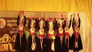 GROUP DANCE  A grade  GUP SCHOOL KODAL NADAKAVE OLAVANNA  kozikode dancedancechoreography [upl. by Elbys858]