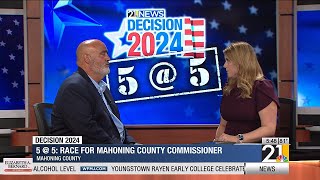 55  Gino DiFabio on the race for Mahoning County Commissioner [upl. by Eiuqnom483]