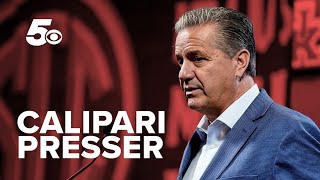 Full press conference John Calipari talks Razorback basketballs future [upl. by Drus]