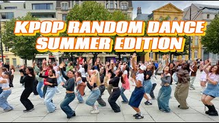 KPOP RANDOM PLAY DANCE  SUMMER 2024  BELGIUM [upl. by Millburn]