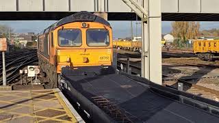 66762 Eastleigh to Dagenham at eastleigh [upl. by Quarta]