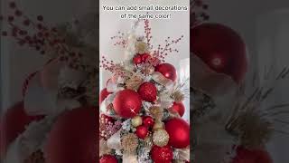 Christmas Hacks 104How can you make your Christmas tree decoration richer  christmas xmas [upl. by Lowery]