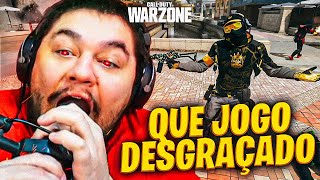 BURGÃO LEVA FUMO E DA RAGE QUIT NO COD WARZONE [upl. by Enyaht]