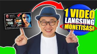 Rahasia Monetisasi Cepat Youtuber Pemula Cuma Dengan 1 Video YouTube Channel [upl. by Ardnu715]