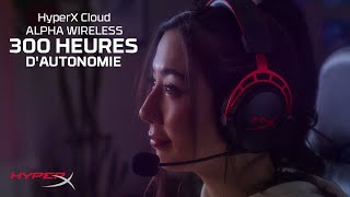 HyperX Cloud Alpha Wireless  Casque de jeu 300 heures [upl. by Atil]