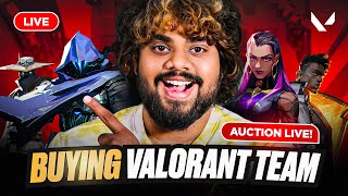 Real Life Auction Buying Valorant Players  Sahara YT [upl. by Tteraj753]