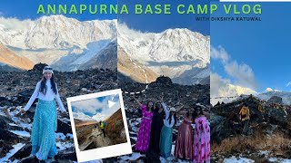 quotI Made It to ABC Annapurna Base Camp Trek  Epic Himalayan Views at 4130m   VLOG [upl. by Pren]