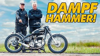 Getunter Dampfhammer mit 730 ccm  BSA Royal Enfield  Andis Funktionspunk [upl. by Aicemed]