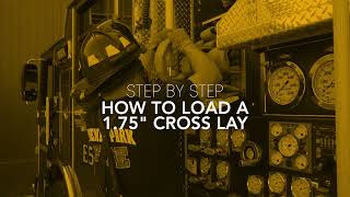 Hose Loads How to Load a 175 Cross Lay [upl. by Strohbehn]