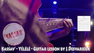 KASSAV YELELE  GUITAR LESSON BY JACOB DESVARIEUX [upl. by Ayeki]