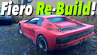 2 Year Timelapse  Fiero Restoration  KitCar Abandoned for 15 Years PART1 [upl. by Acimak237]