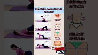 Youga exercise reduce belly fat loss at homefityougashorts [upl. by Killam]