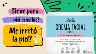 Pruebo con ustedes ésta crema facial GET THE LOOK y les cuento mi experiencia usándola 😊 [upl. by Trebeh]