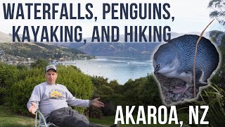 Exploring Akaroa New Zealand Waterfalls Wildlife and Waterfront Delights [upl. by Ecyor]