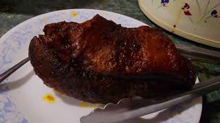 3 ingredients easy hassle free slow cooker beef brisket with bbq sauce [upl. by Aibar734]