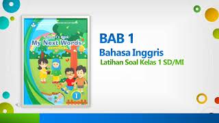 LATIHAN SOAL BAHASA INGGRIS BAB 1 KELAS 1 SDMI [upl. by Toole]