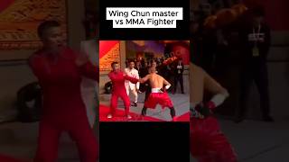 One hand Mma fighter vs Wing Chun Master 🤮 🤣 [upl. by Bourgeois]