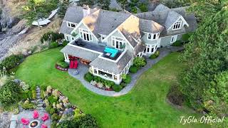 The Beautiful Westcott Estate Victoria BC Ultra HD 4K 60fps Drone Footage [upl. by Tabina134]