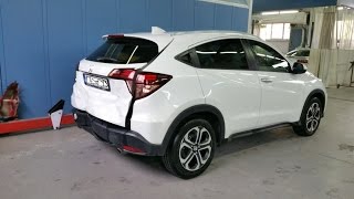 Honda HRV rear panel repair [upl. by Akcinat]