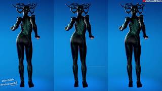 Fortnite Party Hips Emote With Hela Odinsdottir Skin Thicc 🍑😜😍😱🔥 ͡° ͜ʖ ͡° [upl. by Slaohcin607]