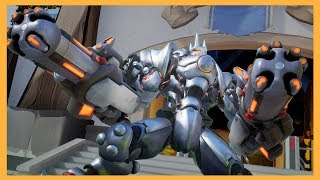 Talons Heavy Intro Done by Every Hero of Overwatch [upl. by Hopfinger439]